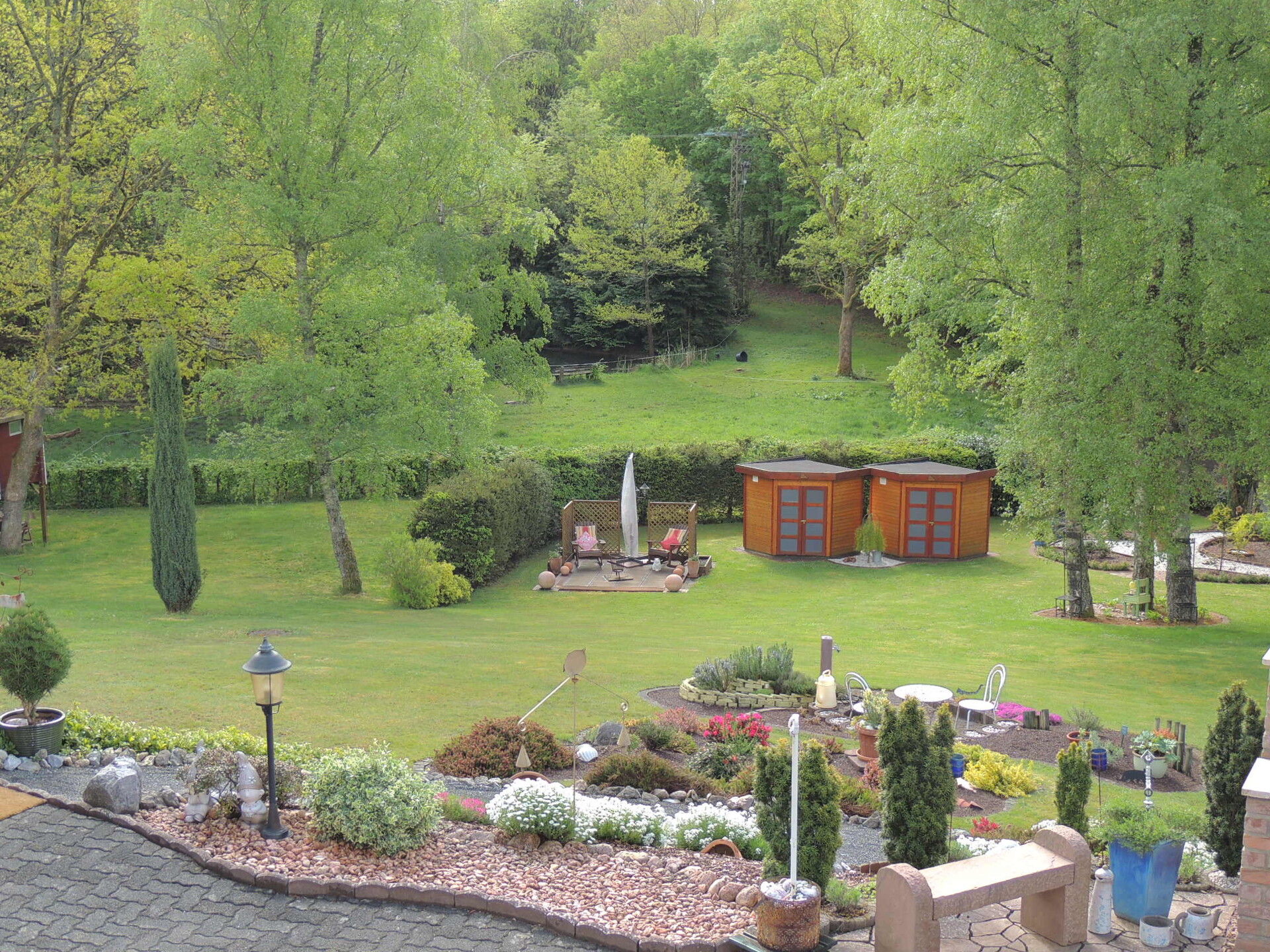 Blick in den Garten