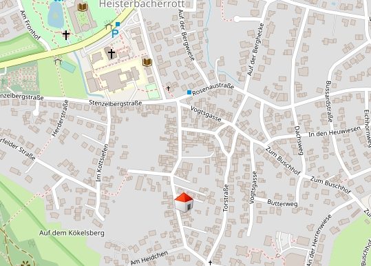 Lageplan mikro