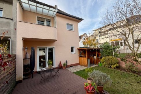 Blick vom Garten