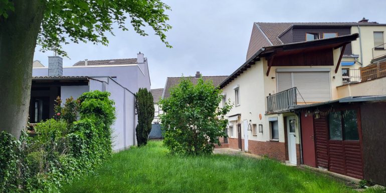 Gartenansicht Haus D