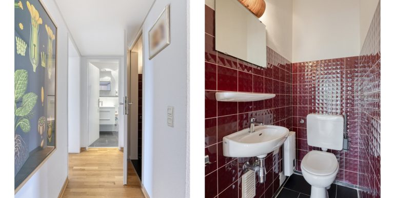 hintere Diele/ Gäste Toilette