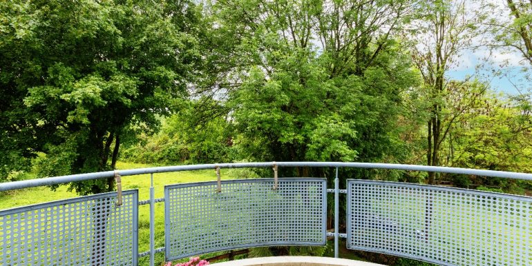 Balkon in Westausrichtung