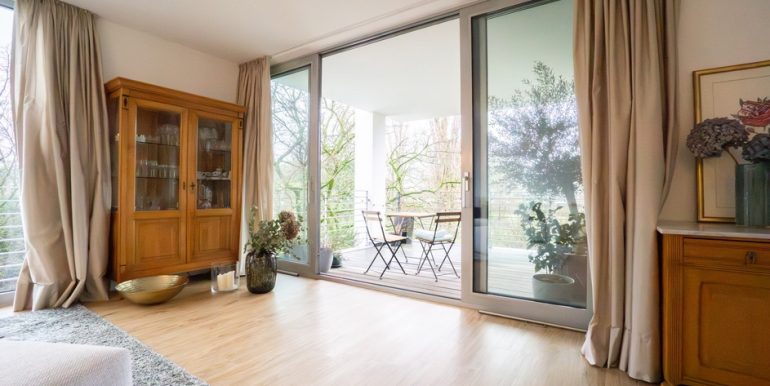Übergang Wohnzimmer zur Loggia