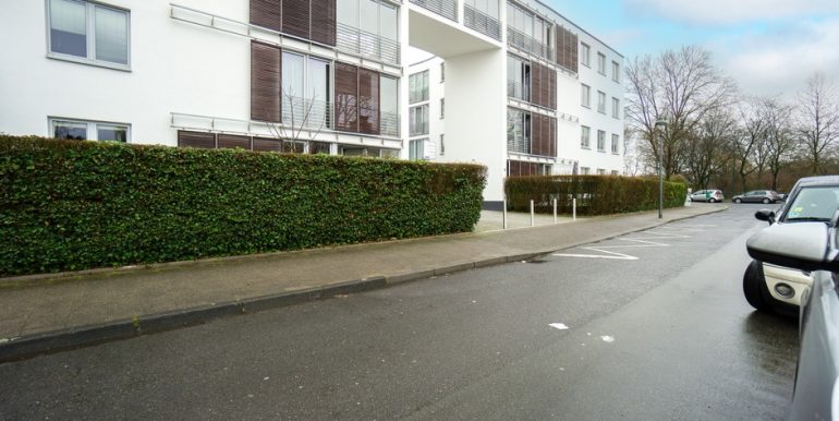 Seitliche Frontansicht