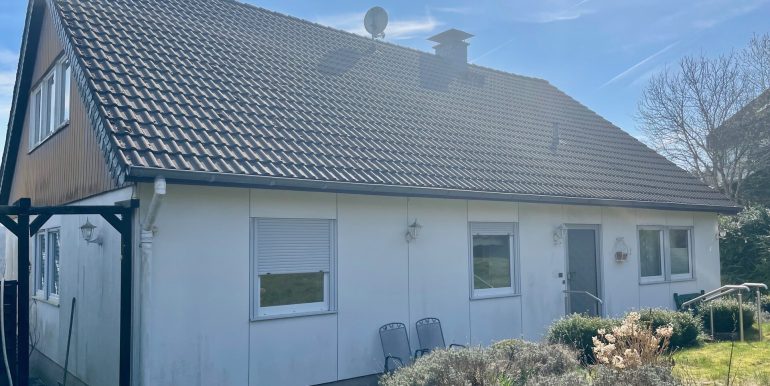 Ansicht mit Hauseingang