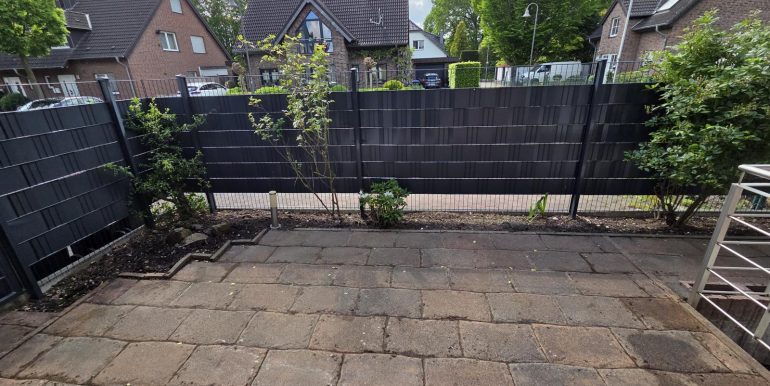 Blick auf die Terrasse