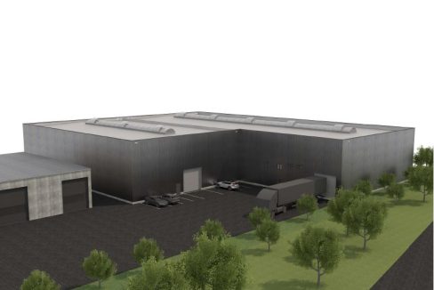 Lagerhalle Graphik