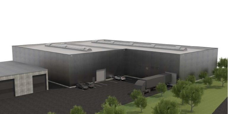 Lagerhalle Graphik