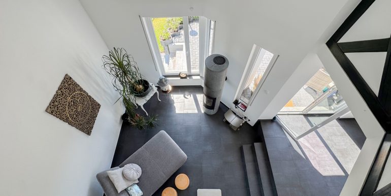 Blick ins Kaminzimmer