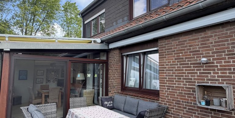 Großzügiger Terrassenbereich