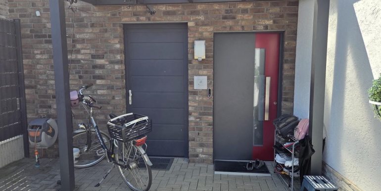 moderner Hauseingang
