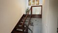 Holztreppe zum Dachgeschoss