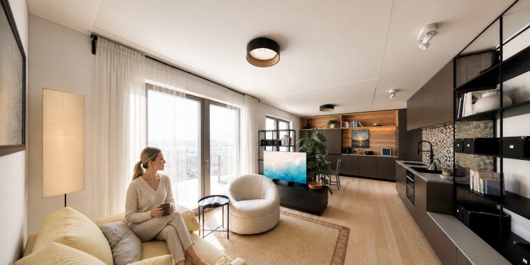 Wohnbeispiel, kl. Wohnung