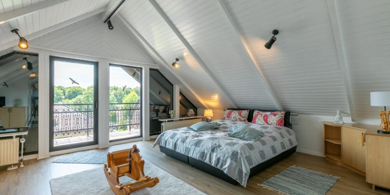 Schlafzimmer im DG