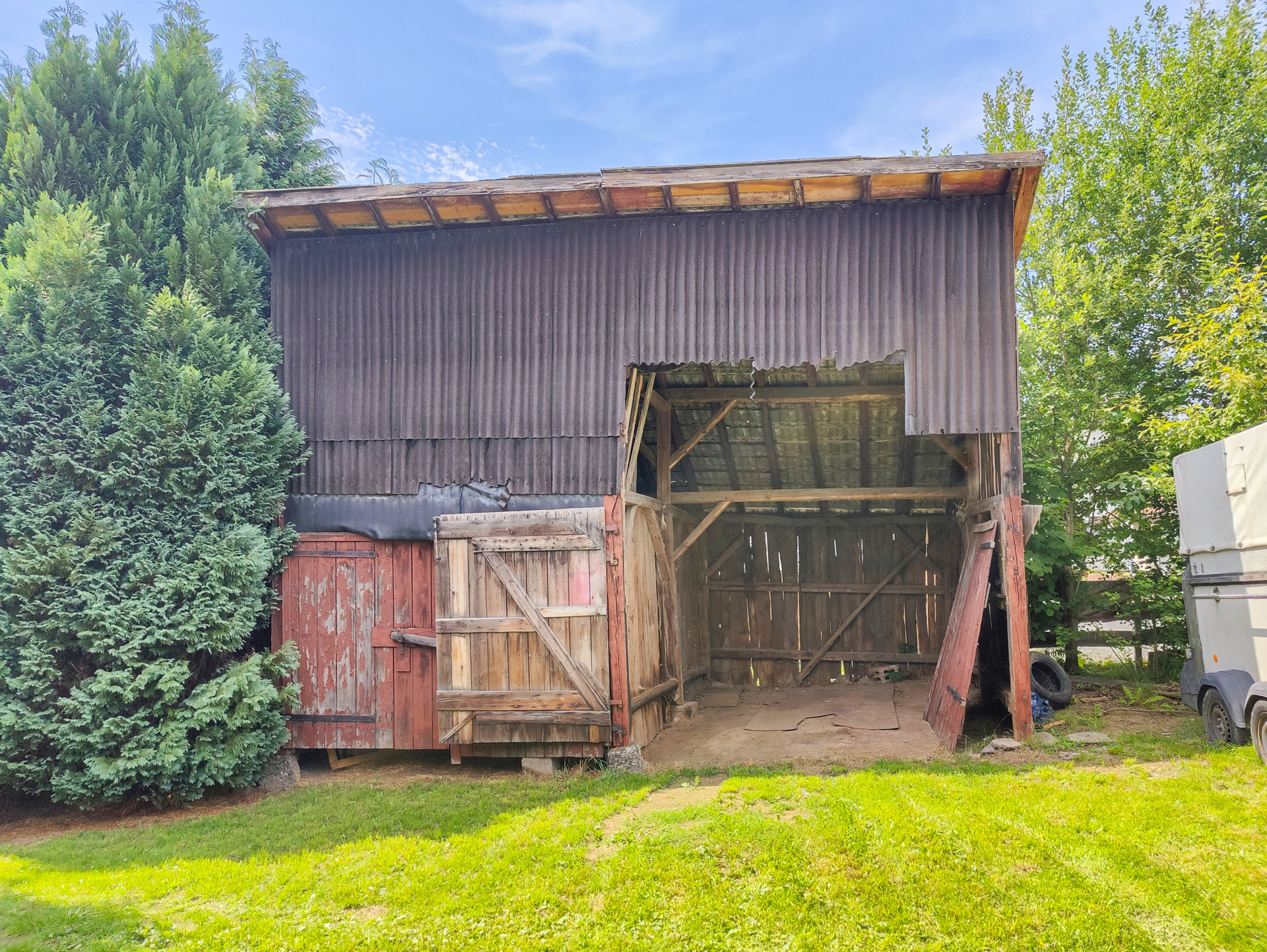 Traktorgarage