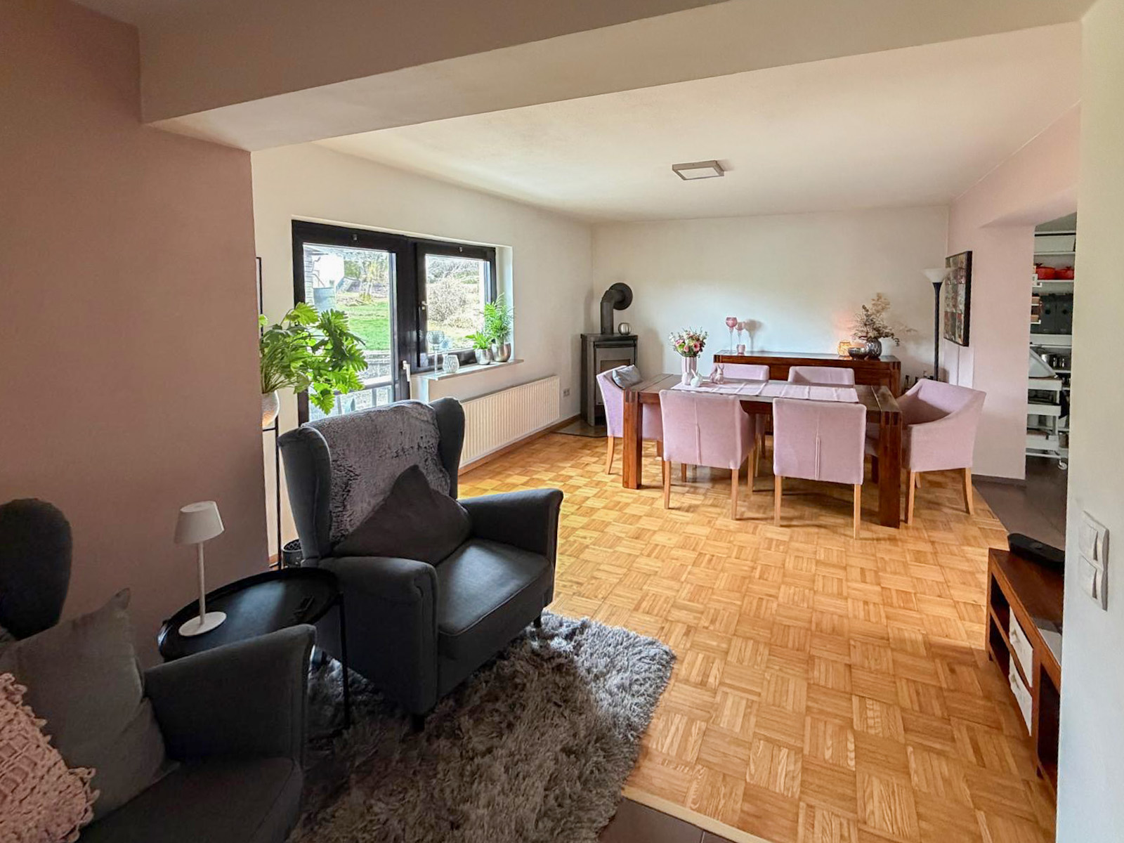EG Wohn/- Esszimmer