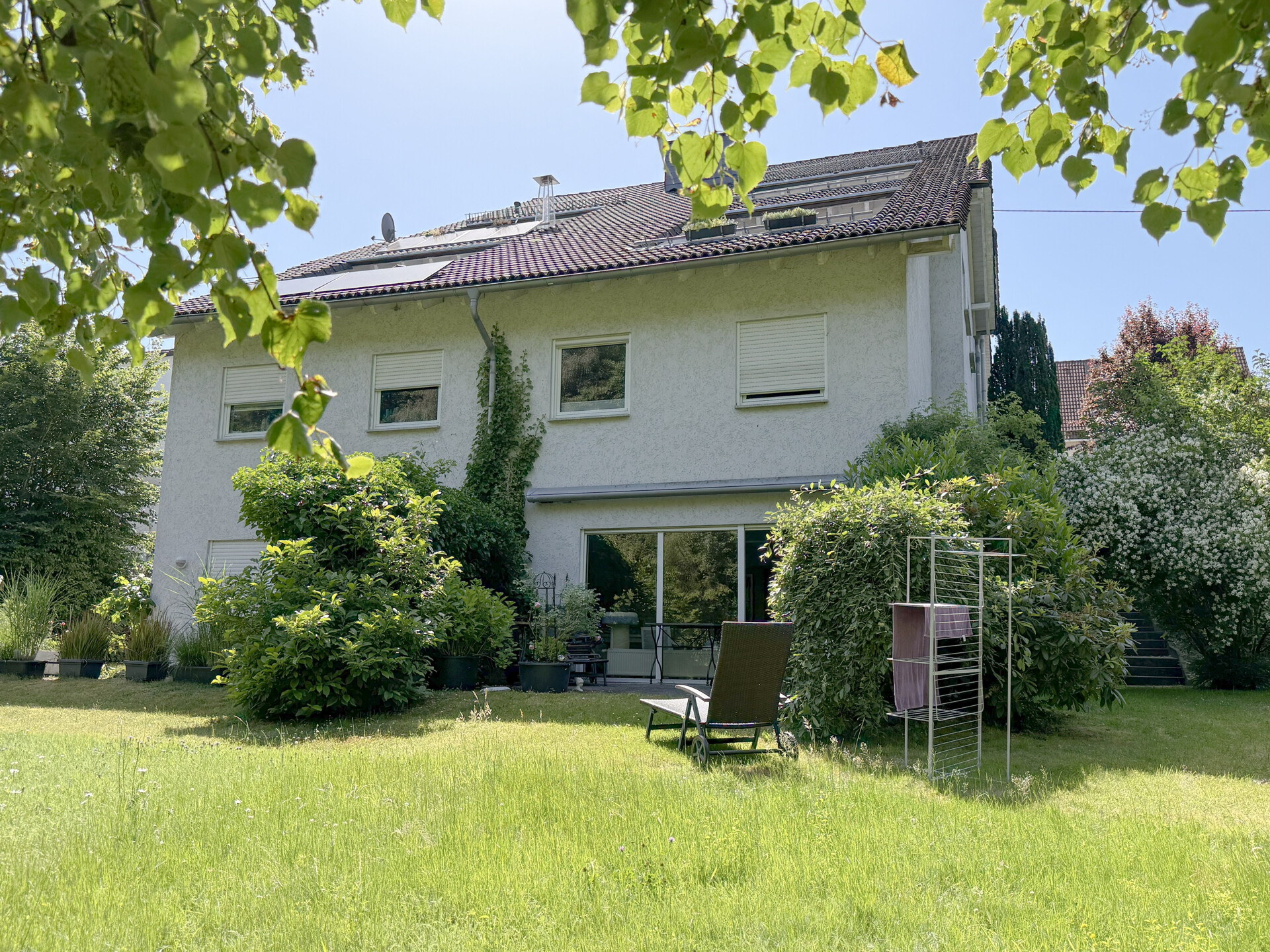 Hintere Gebäudeansicht