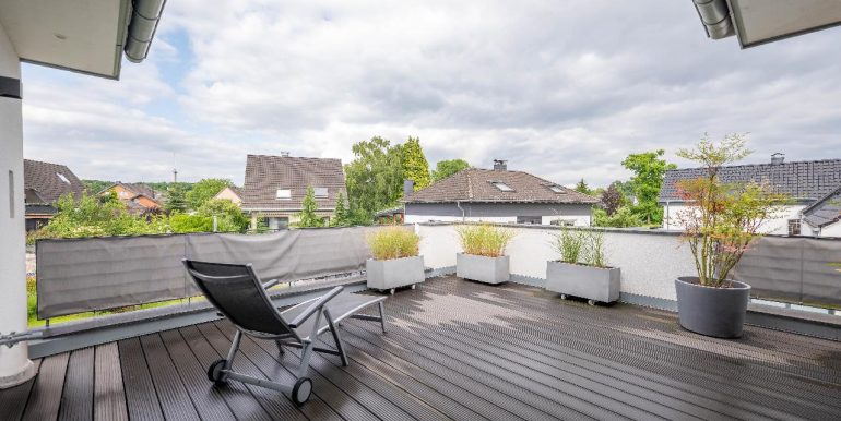 Großzügige Dachterrasse