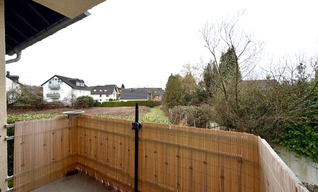 Blick vom Balkon