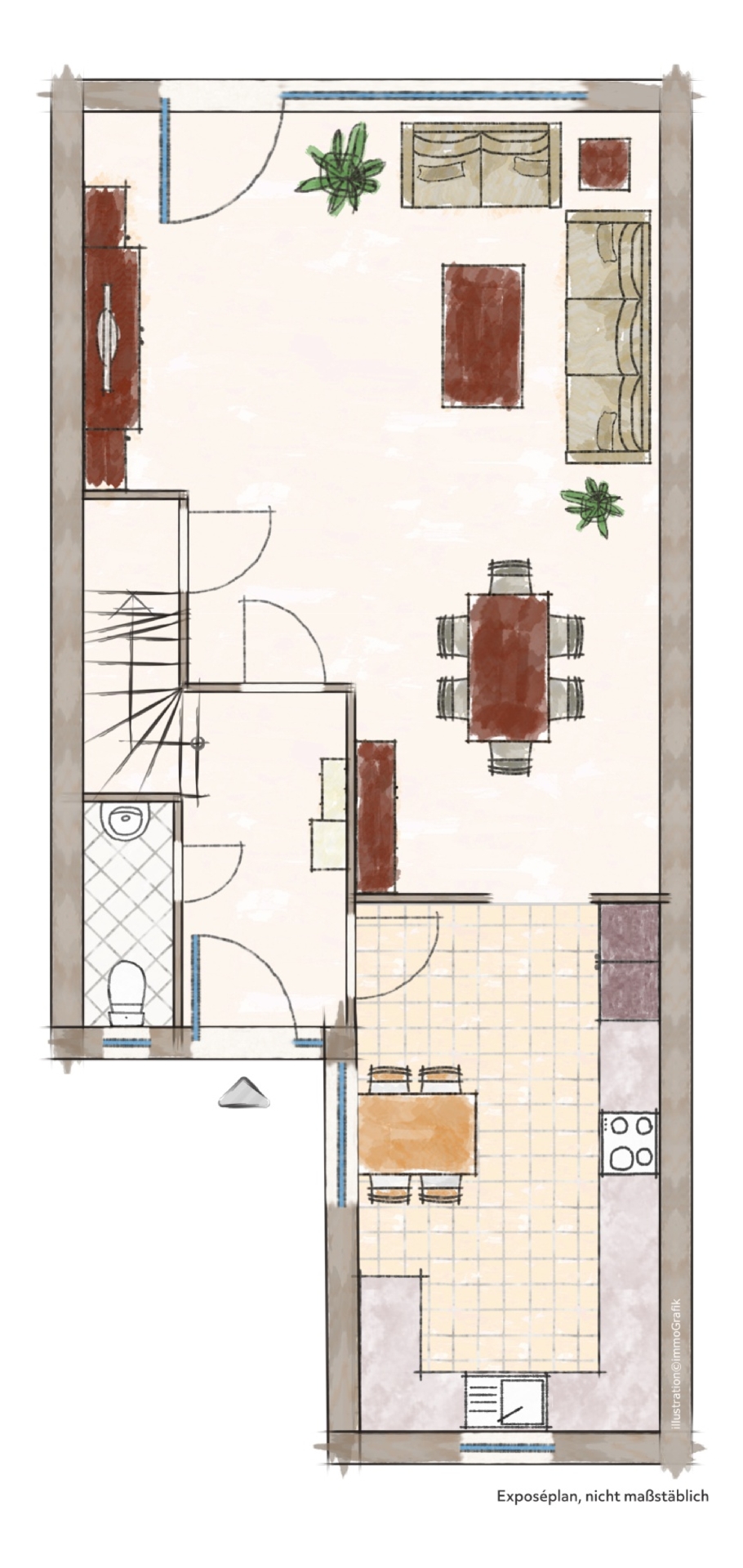 Grundriss Erdgeschoss