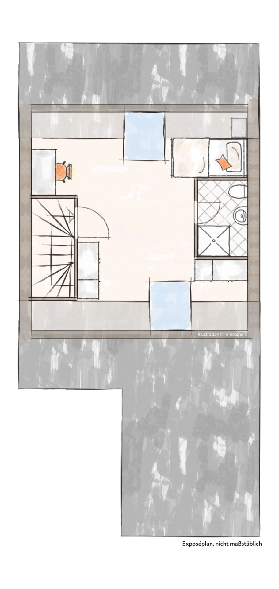 Grundriss Dachgeschoss
