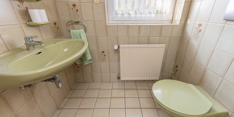 Gäste-WC mit Tageslicht