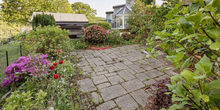 Terrassenbereich im Garten
