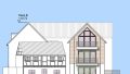 Ansicht Haus C,B