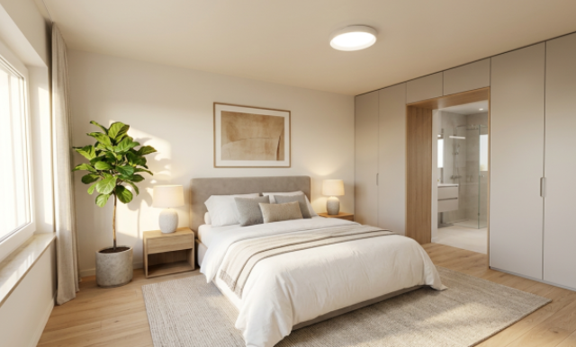 Mögliches Schlafzimmer (KI-generiert)