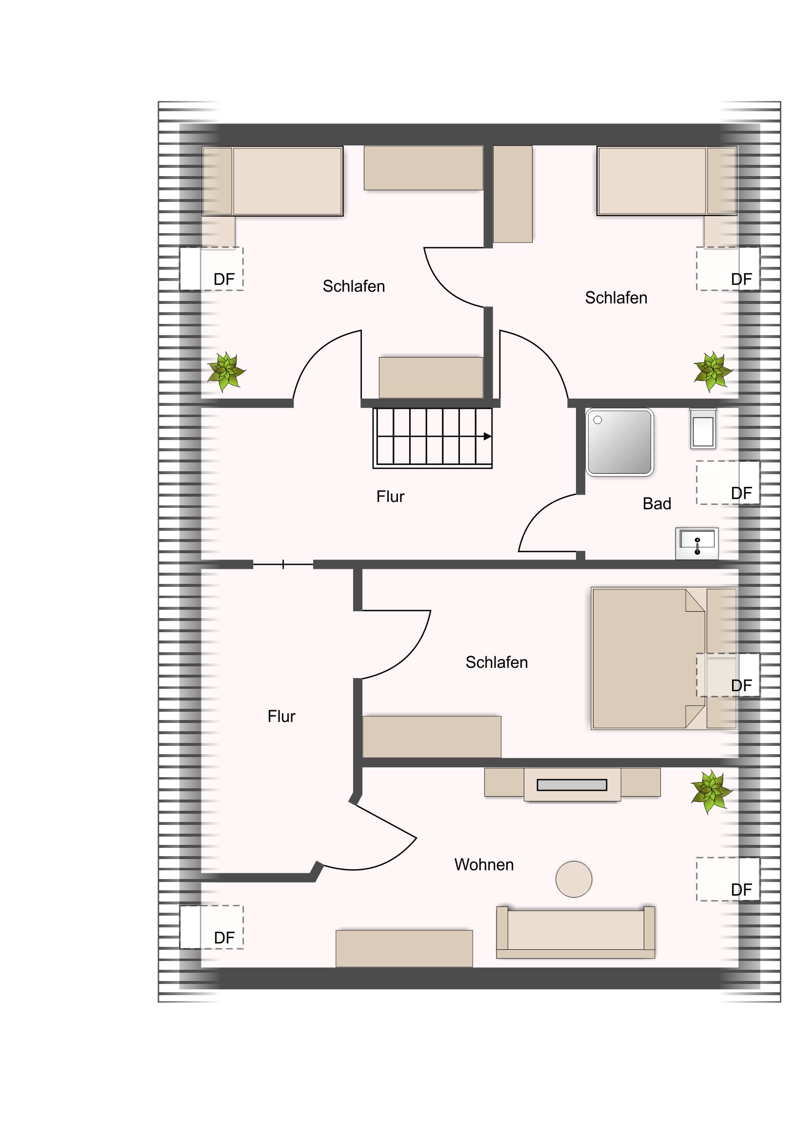 Grundriss Dachgeschoss