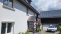 Innenhof mit Doppelgarage