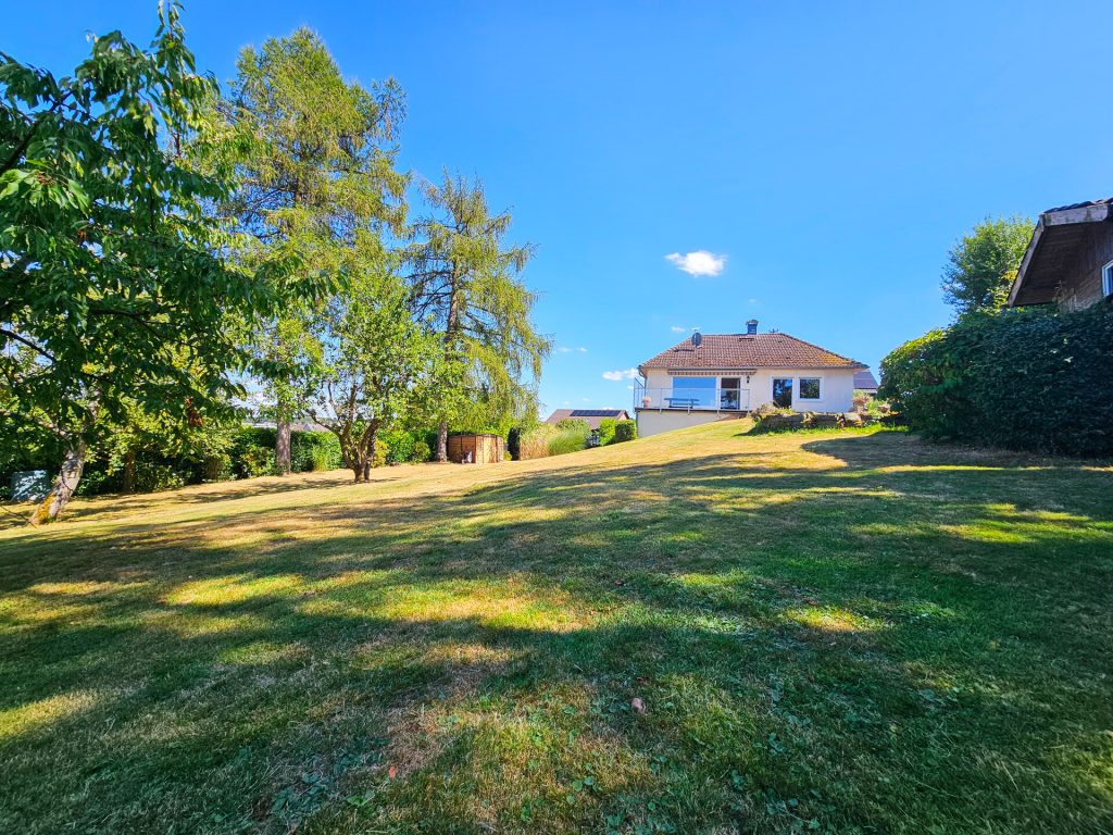 Blick Richtung Haus