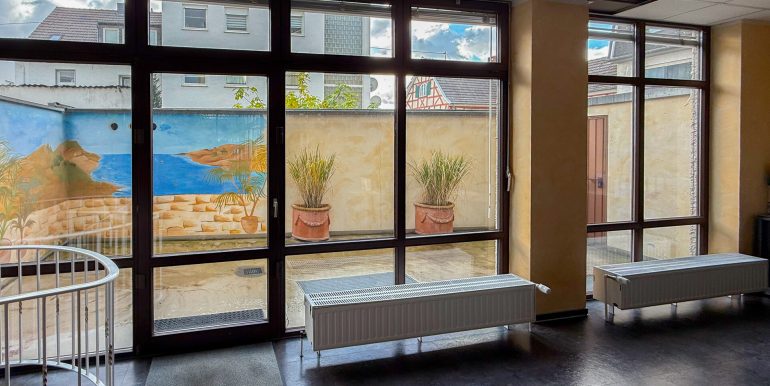 Blick zur Terrasse