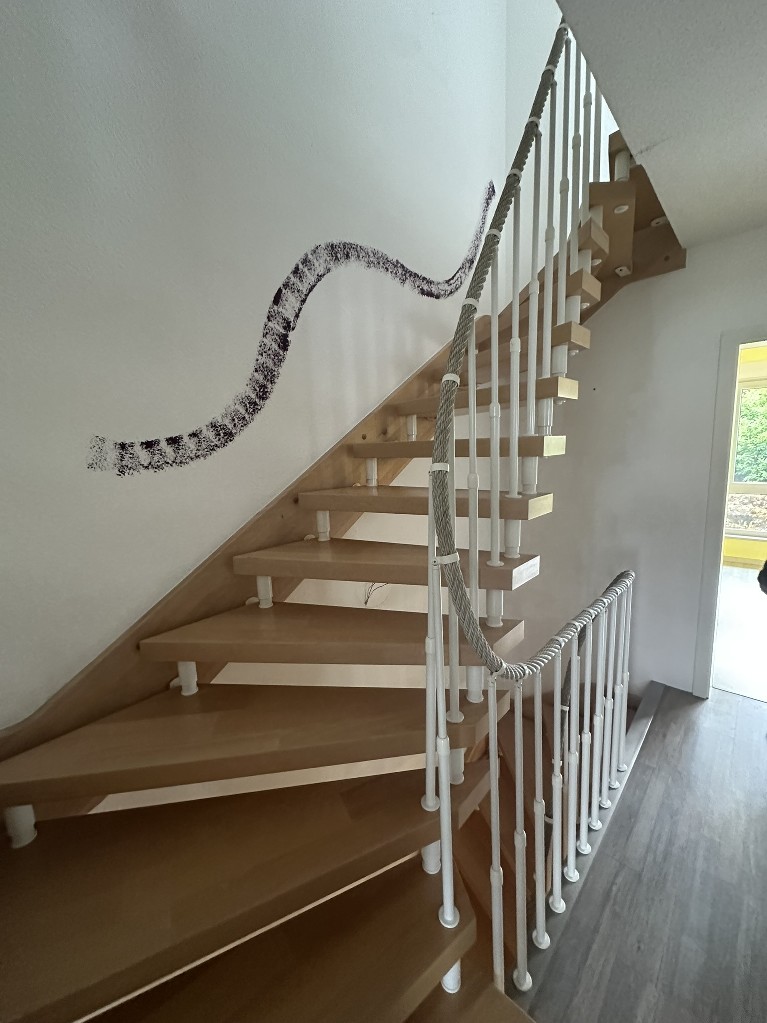Aufgang in das Obergeschoss