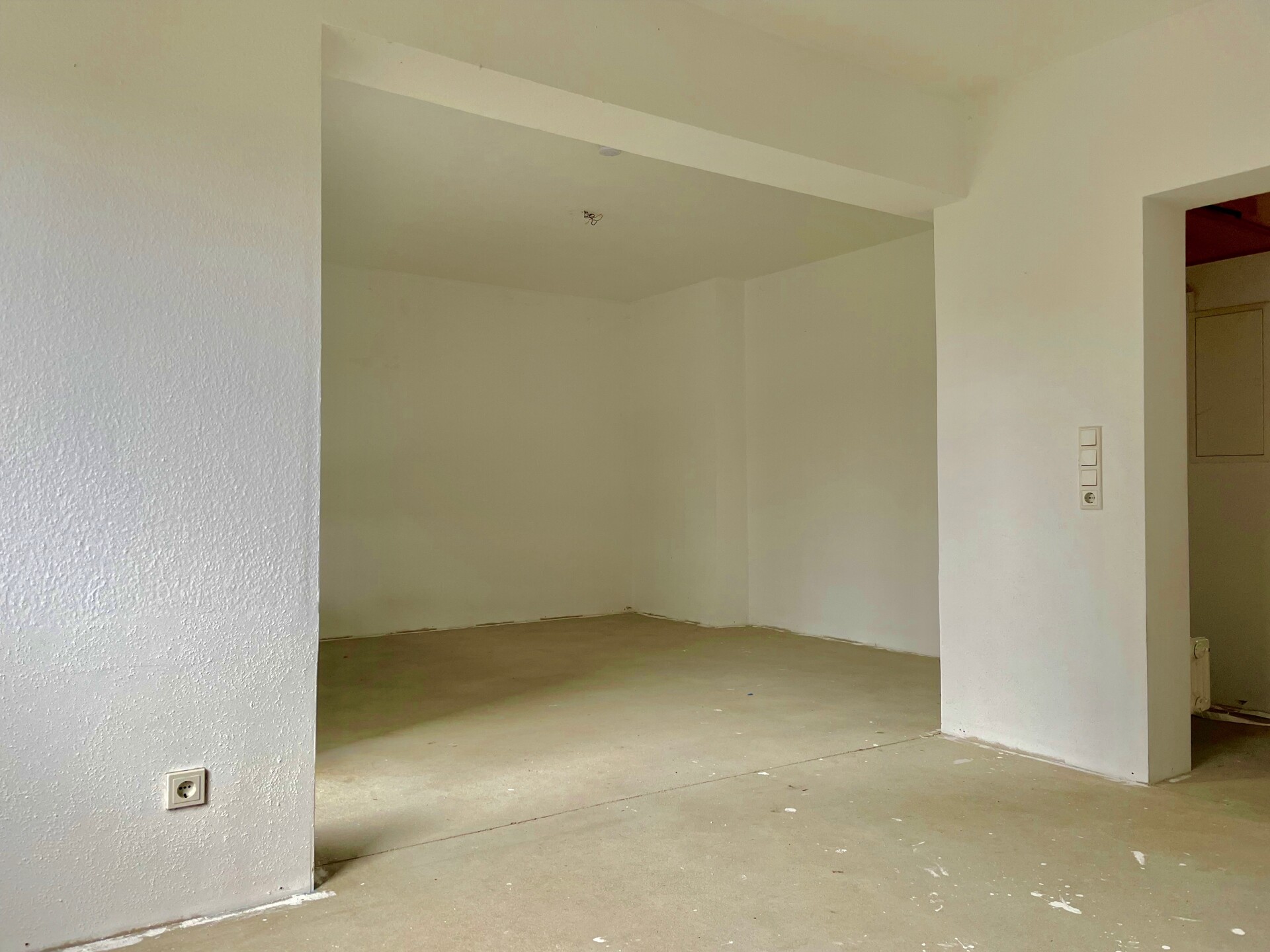 geräumiges Wohnzimmer