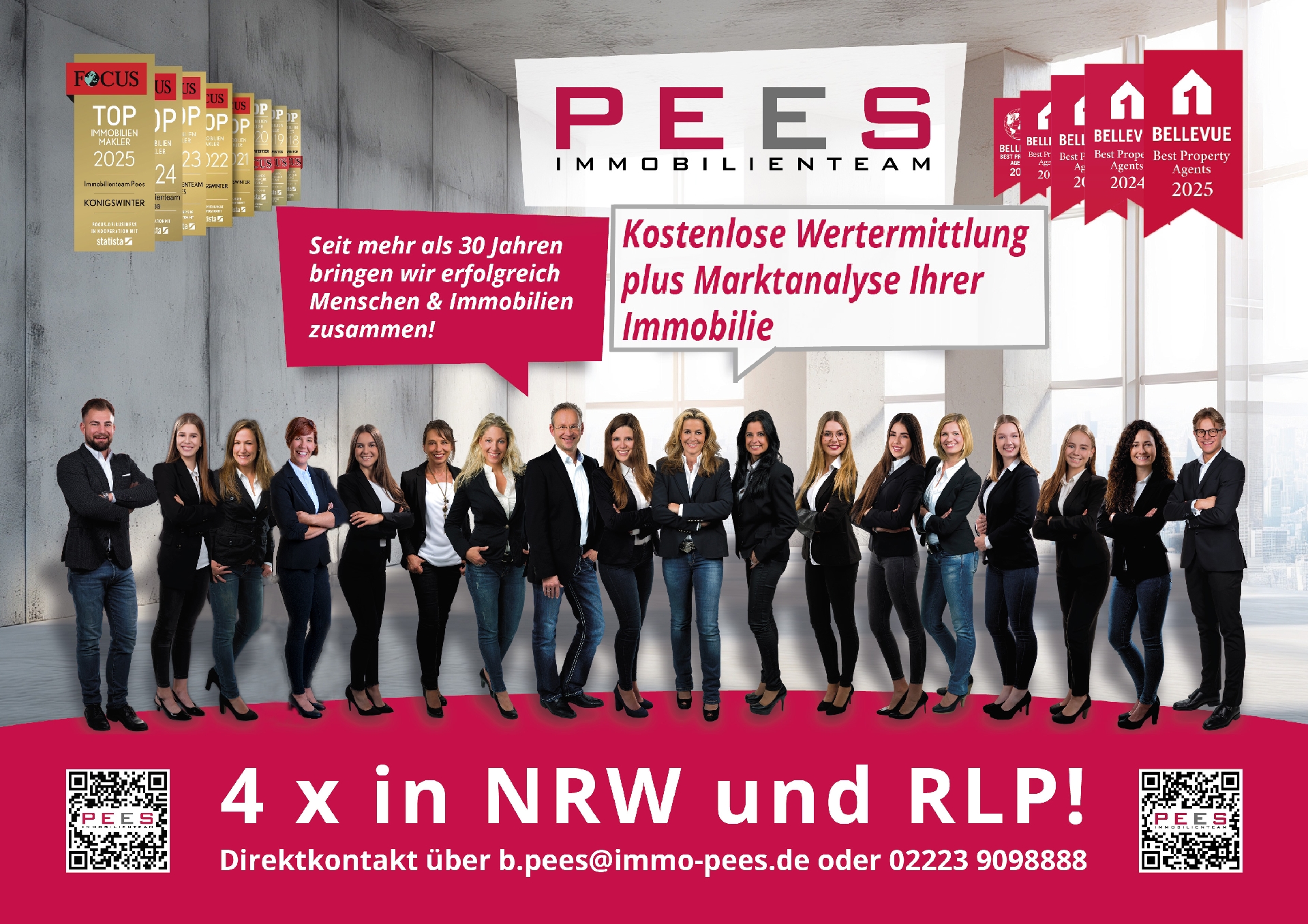 Wir für Sie!